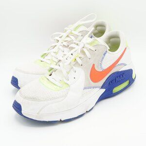 Nike Air Max Excee "White Indigo Crimson" Sneakers Men's Size 10.5